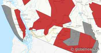 B.C. weather: 13 daily records set under ongoing ridge of high pressure