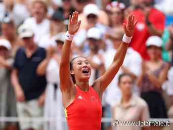Zheng batte Donna Vekic in finale e conquista un oro storico per la Cina nel tennis