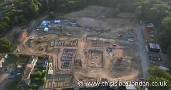 Havering College's site progress into new home redevelopment