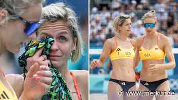 Herzzerreißendes Olympia-Aus: Deutscher Beachvolleyball-Star kann Tränen nicht zurückhalten