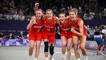 Frauen erkämpfen Medaillenchance: Deutsches 3x3-Märchen geht immer weiter