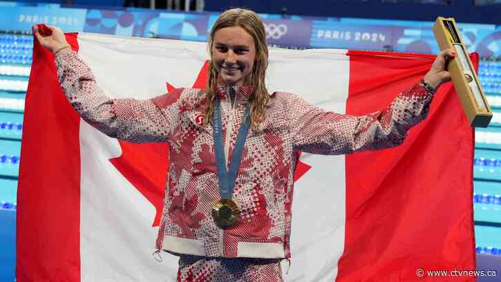 'Summer Olympics': Summer McIntosh wins gold in women's 200 medley