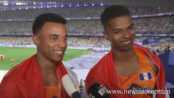 Estafettemannen door het dolle heen: 'Gewoon twee woorden: Femke Bol'