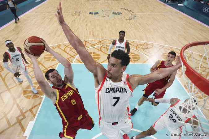 Canadian men to face host France in Olympic men’s basketball quarterfinals