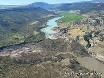 Worst-case models point to reduced Chilcotin landslide downstream flood threat