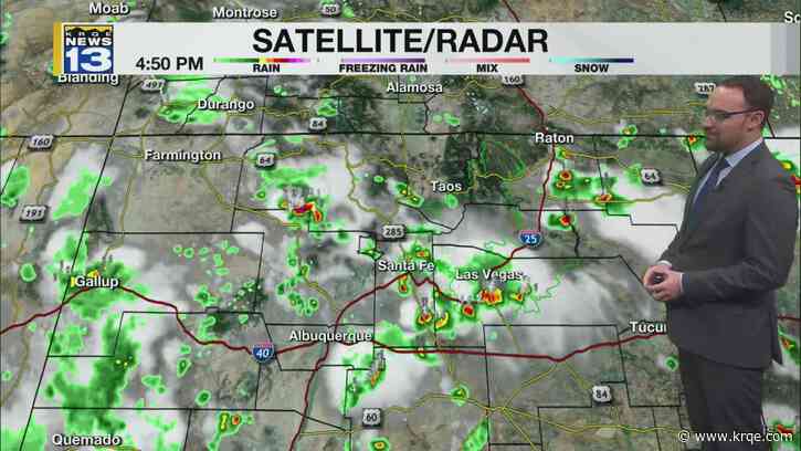 More rain and heat for New Mexico