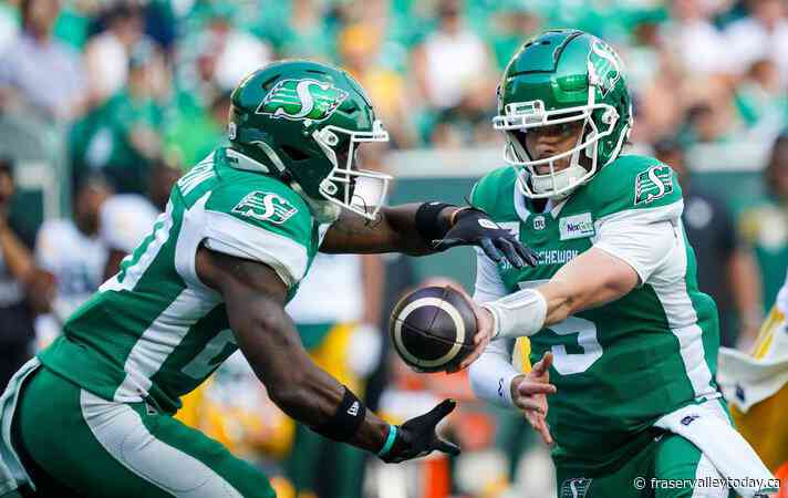 Elks end long losing skid with 42-31 road win over Roughriders