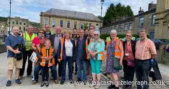 Britain in Bloom judges arrive in Bacup for judging