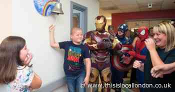 Inflatable charity event for children’s cancer in Welling
