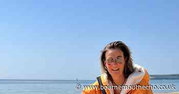 Woman braves busiest shipping lane in the world for swim