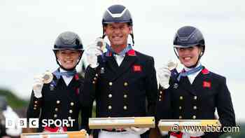 GB defy turbulent build-up to win dressage bronze