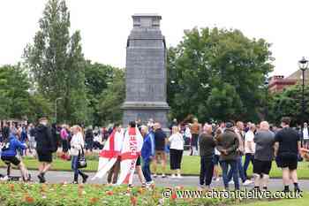North East protest LIVE: Large police presence as hundreds involved in march in busy town centre