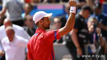 Giganten-Duell gegen Alcaraz: Novak Djokovic bricht in Tränen aus nach Olympia-Gold