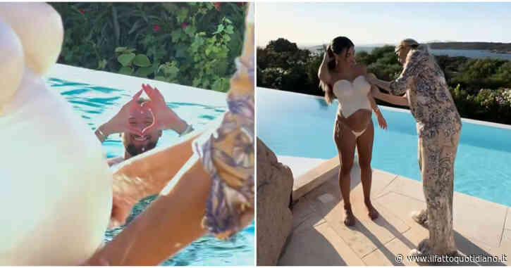 Gigio Donnarumma e Alessia Elefante fanno il calco del pancione e aspettano l’arrivo del bebè: “Non vediamo l’ora di conoscerti”