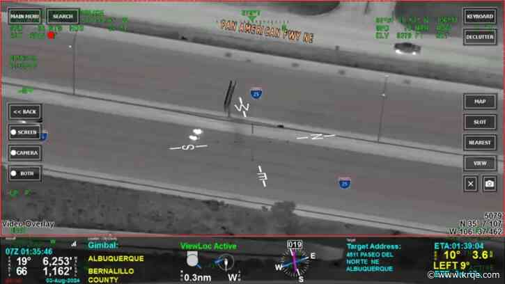 VIDEO: Albuquerque motorcyclist behind bars after hours-long chase