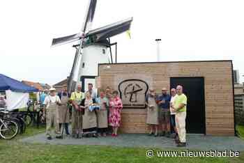 Molen van Gierle heeft een eigen bakhuis : “In de houtgestookte oven kunnen behalve brood ook pizza’s of donuts gebakken worden”
