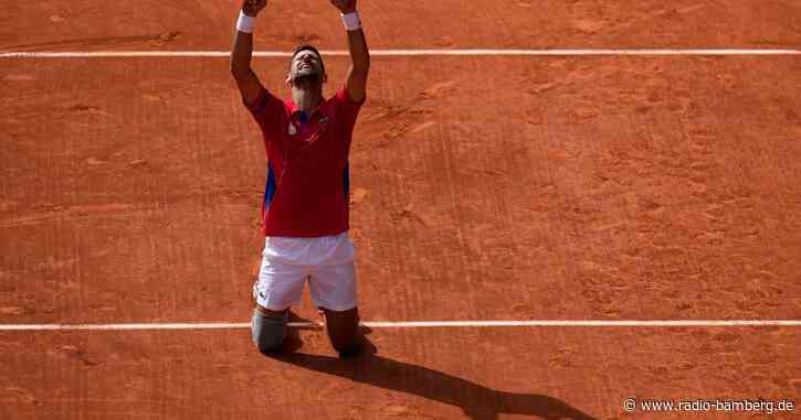 Schluchzender Tennis-Star: Djokovic endlich Olympiasieger