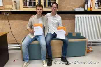 Tischler-Azubi aus Hiddenhausen überzeugt mit Garderobenbank