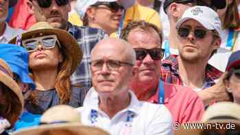 Bei Olympia in Paris: Seltener Pärchenauftritt von Ryan Gosling und Eva Mendes