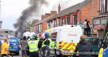Nine arrests in Middlesbrough riot as thugs cause chaos in town centre