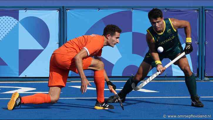 Almere - Almeerder Jonas de Geus en hockeymannen bereiken halve finale op Spelen