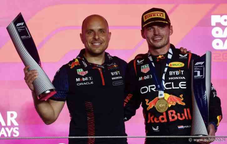 Speculaas: Verstappen krijgt nieuwe race engineer