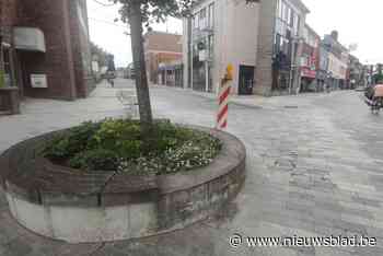 Kruispunt hele week afgesloten voor herstelling van verzakking in centrum