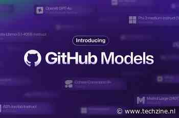 GitHub introduceert testomgeving GitHub Models voor AI-modellen