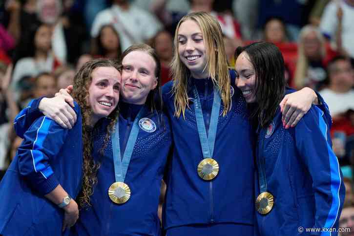 WATCH: US breaks world record in women's 4x100 medley relay, edges out rival Australia in medal count