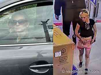 Okanagan RCMP identify person of interest in string of thefts