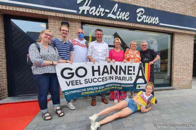 Sint-Pieters-Kapelle als een blok achter olympiër Hanne Verbruggen: “We zijn ontzettend fier dat iemand uit ons dorp naar de Olympische Spelen mag”