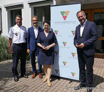 Justizministerin Marion Gentges besucht das Haus des Jugendrechts Ulm