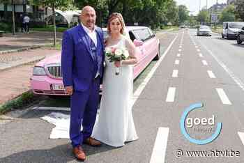 Pas getrouwd: Franco en Silvia in Genk