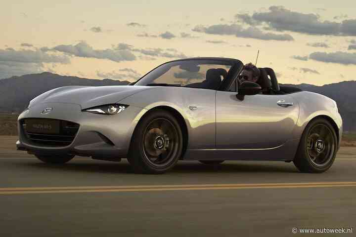 Mazda MX-5 verliest sterkste motor: enkel nog met 132 pk