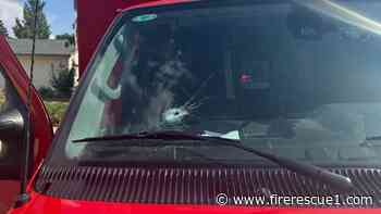 Colo. paramedics dodge bullet after man shoots at ambulance, allegedly starts house fire
