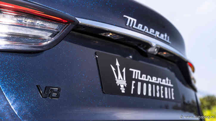 Snik: dit is de állerlaatste Maserati met V8