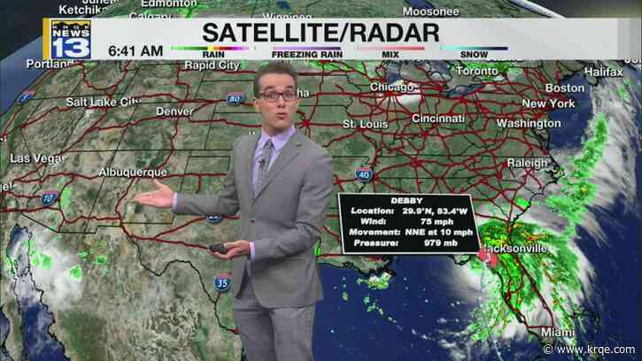 Less rain & hot air ahead for New Mexico