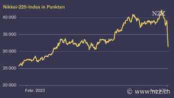ERKLÄRT - Nikkei bricht dramatisch ein, SMI und DAX verlieren bis zu 3 Prozent: Weshalb geben die Aktienmärkte weltweit nach? Und wie ist die Lage in der Schweiz?