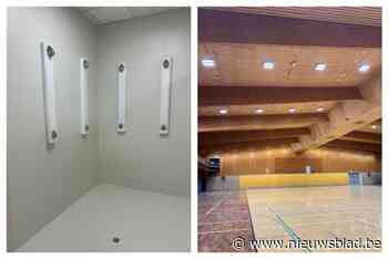 Douches en verlichting sporthal aangepakt: “Betere omstandigheden voor indoorsporters”