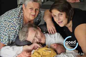 Axelle zorgt voor vierde viergeslacht bij de familie Joos