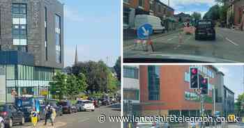 Long delays on this busy road in Blackburn due to roadworks