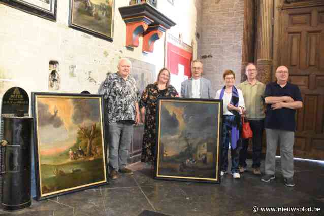 Alle mirakelschilderijen zijn terug thuis in de Halse basiliek: “We hebben 25 jaar over de restauratie gedaan en nu is de cirkel rond”