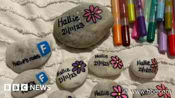 Rocks go on journey in memory of stillborn child