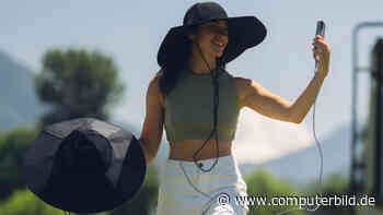 Dieser Solar-Hut lädt Ihr Smartphone unterwegs auf