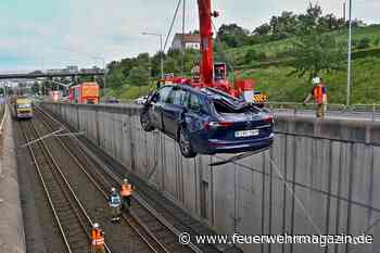 Absturz auf die Gleise