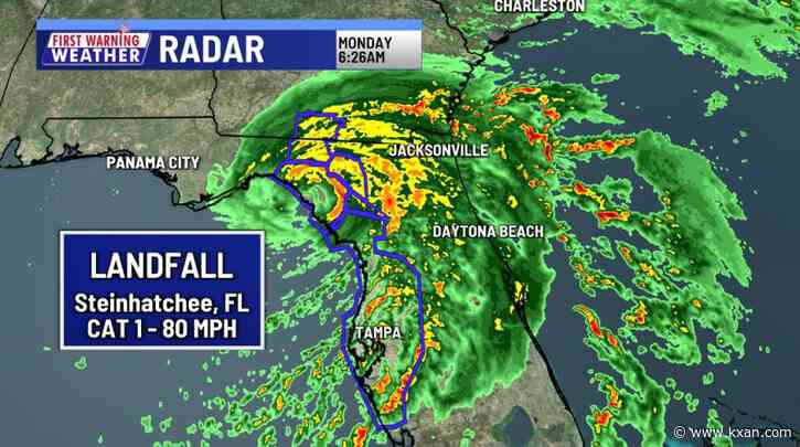 Debbie downgraded to a Tropical Storm