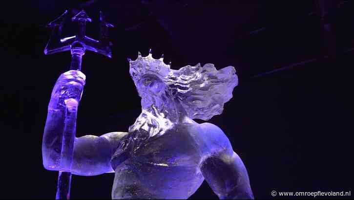 Biddinghuizen - Zwols IJsbeeldenfestival verhuist naar Flevoland; voormalige schaatsbaan wordt nieuwe locatie