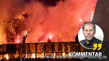 Eintracht-Fans zündeln auf Schalke: Saudummer Zeitpunkt für Pyros