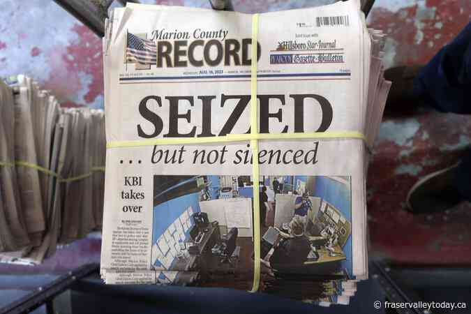 Prosecutors plan to charge former Kansas police chief over his conduct following newspaper raid