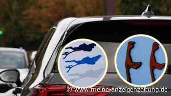 Verwirrung um zwei Auto-Sticker: Diese Aufkleber werden oft verwechselt